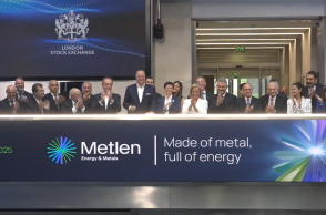 Ιστορική μέρα για τη Metlen: Ο Ευάγγελος Μυτιληναίος χτύπησε το «καμπανάκι» στο Χρηματιστήριο του Λονδίνου