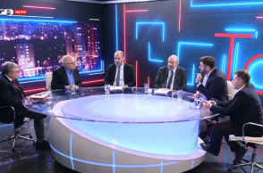 Ανδρέας Δρυμιώτης και Κώστας Ζαχαριάδης