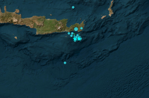 Μετασεισμός 5 Ρίχτερ ανοιχτά του Λασιθίου, μετά τον ισχυρό σεισμό που ταρακούνησε την Κρήτη