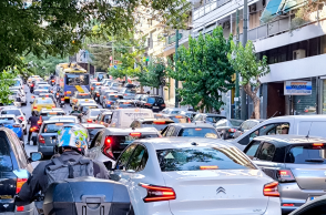 Κίνηση τώρα στους κεντρικούς οδικούς άξονες του λεκανοπεδίου