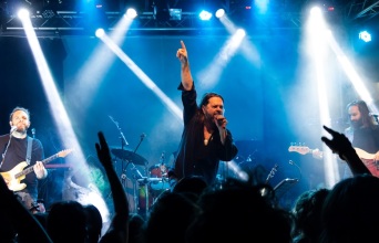 Ο Δημήτρης Μητσοτάκης με τον Σπύρο Γραμμένο στο Κύτταρο