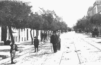 Η οδός Πειραιώς το 1900