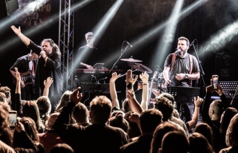 Ο Δημήτης Μητσοτάκης και ο Σπύρος Γραμμένος στο Κύτταρο