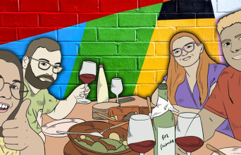 Το κέρασμα από ένα εστιατόριο