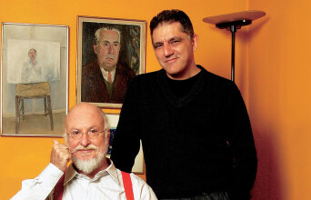 Νίκος Πορτοκάλογλου και Διονύσης Σαββόπουλος