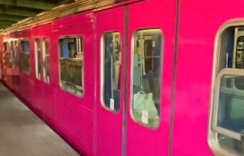 O ροζ συρμός στον ΗΣΑΠ