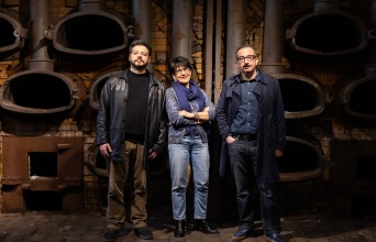 Οι επιμελητές του Α' Διεθνούς Φεστιβάλ Λογοτεχνίας στην Τεχνόπολη