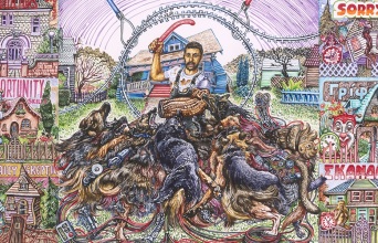 Ηλίας Καφούρος, «Large language models» στην έκθεση Weak Signal, Γκαλερί Δυο Χωριά