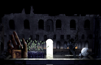 Σκηνικό του Στέφανο Πόντα για τον «Τροβατόρε