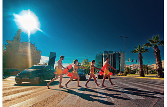 Φωτό Κοσμάς Κουμιανός. Στη φωτογραφία απεικονίζεται η Πανελλήνια σχολή ναυαγοσωστικής ΠΑ.ΣΧ.ΝΑ