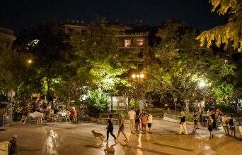 Πλατεία Αγίου Γεωργίου, Κυψέλη