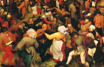 Πίτερ Μπρίγκελ ή Πίτερ Μπρέγκελ: Γαμήλιος χορός στην εξοχή.