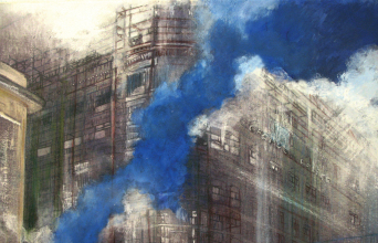 Χαρά Παρθένη με θέμα το κτίριο του Acropol- Palace