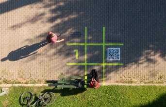 Digital παγκάκια στο Παγκράτι © Αλέξανδρος Βηλαράς