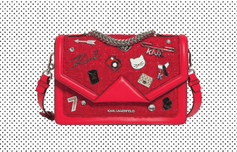 KARL LAGERFELD Τσαντάκι με pins €415