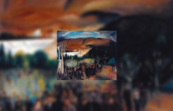 Σπύρος Βασιλείου: «Φεστιβάλ στο Ζάππειο», 1930, 46χ55 cm