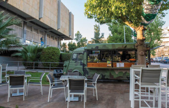 καντίνα, φορτηγάκι Citroen, Πολεμικό Μουσείο, Ριζάρη