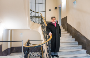 Ο Δημήτρης Παπαδημητρίου για τον «Moby Dick» © Θανάσης Καρατζάς