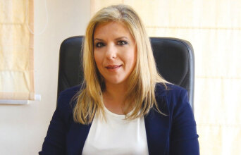 Η Μαρία Συρεγγέλα, γενική γραμματέας Οικογενειακής Πολιτικής και Ισότητας των Φύλων