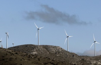 Ανεμογεννήτριες στην περιοχή της Αρκαδίας 