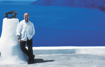 Η Σαντορίνη του Γιάννη Τσεκλένη