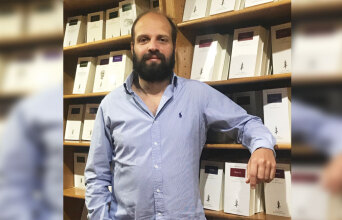 Ο Γιάννης Λεβέντης των εκδόσεων Κάκτος