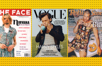 Ο τραγουδιστής Harry Styles στο εξώφυλλο της Vogue με φόρεμα Gucci