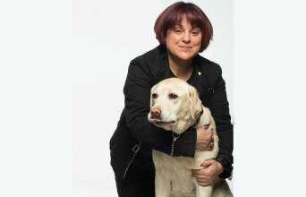 Ιωάννα-Μαρία Γκέρτσου, ιδρύτρια Σχολής Σκύλων-Οδηγών Λάρα
