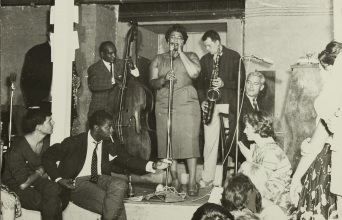 Η τραγουδίστρια της τζαζ Ella Fitzgerald