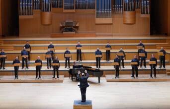 Το ΜΕΙΖΟΝ Ensemble ερμηνεύει στο Μέγαρο Μουσικής την Πολυφωνική Μελοποίηση του Ύμνου στην Ελευθερία του Νικόλαου Μάντζαρου