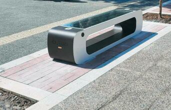 Τα έξυπνα φουτουριστικά παγκάκια του Δήμου Παρασκευής