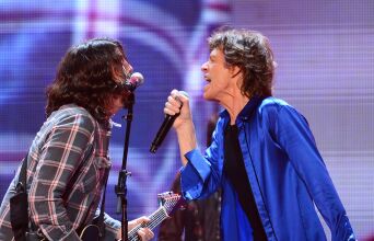 Dave Grohl, Mick Jagger