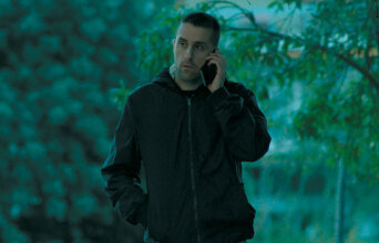 Ο ηθοποιός Βαγγέλης Ευαγγελινός στην ταινία Πρόστιμο 