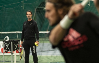 Στέφανος Τσιτσιπάς και Πατρίκ Μουράτογλου