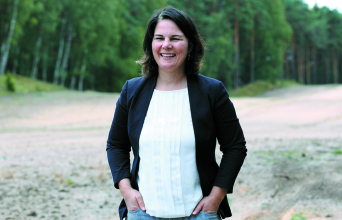 Η Annalena Baerbock, φαβορί για τη θέση της καγκελαρίου της Γερμανίας