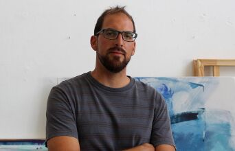 Ο εικαστικός ζωγράφος Νικόλας Αντωνίου