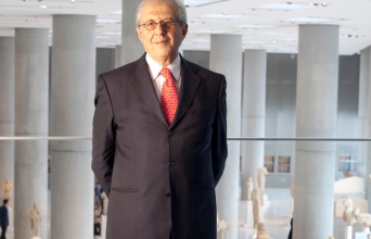 Ο Δημήτρης Παντερμαλής, πρόεδρος του Μουσείου Ακρόπολης
