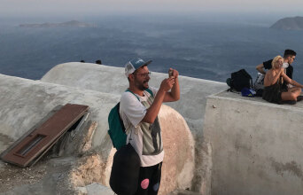 Ο Παύλος Χάππιλος στην Ανάφη