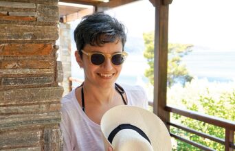 Η συγγραφέας Ευτυχία Γιαννάκη