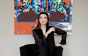 Η εικαστικός Χριστίνα Παπαϊωάννου 