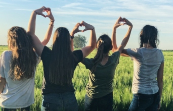 Γυναίκες σε χωράφι στο Μεξικό