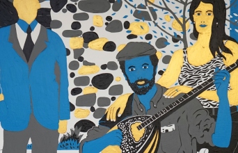 "Ρεμπέτικο", έργο του Cacao Rocks από την έκθεση