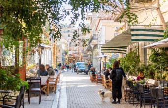 Φωτογραφία από τη γειτονιά του Ψυρρή.