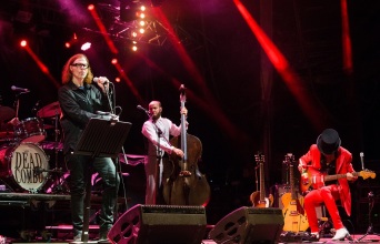 Στιγμιότυπο από συναυλία του Mark Lanegan