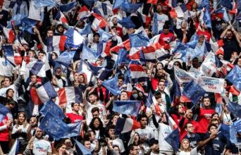 Συγκέντρωση για τις γαλλικές προεδρικές εκλογές