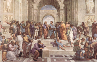 «Η Σχολή των Αθηνών», μια από τις διασημότερες νωπογραφίες του Ιταλού καλλιτέχνη της Αναγεννησιακής τέχνης, Ραφαήλ