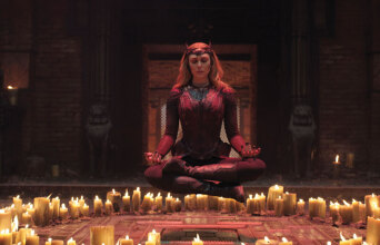 Η ηθοποιός Elizabeth Olsen στην ταινία Doctor Strange in the Multiverse of Madness