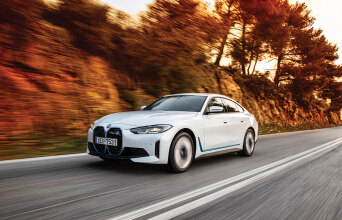 Φωτογραφία της νέας BMW i4.