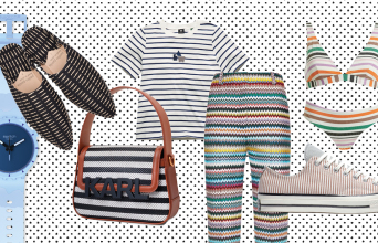 Ρούχα, αντικείμενα, αξεσουάρ με ρίγες