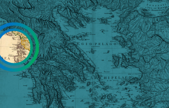 Χάρτης Ελλάδας 19ος αιώνας. Επτάνησα 